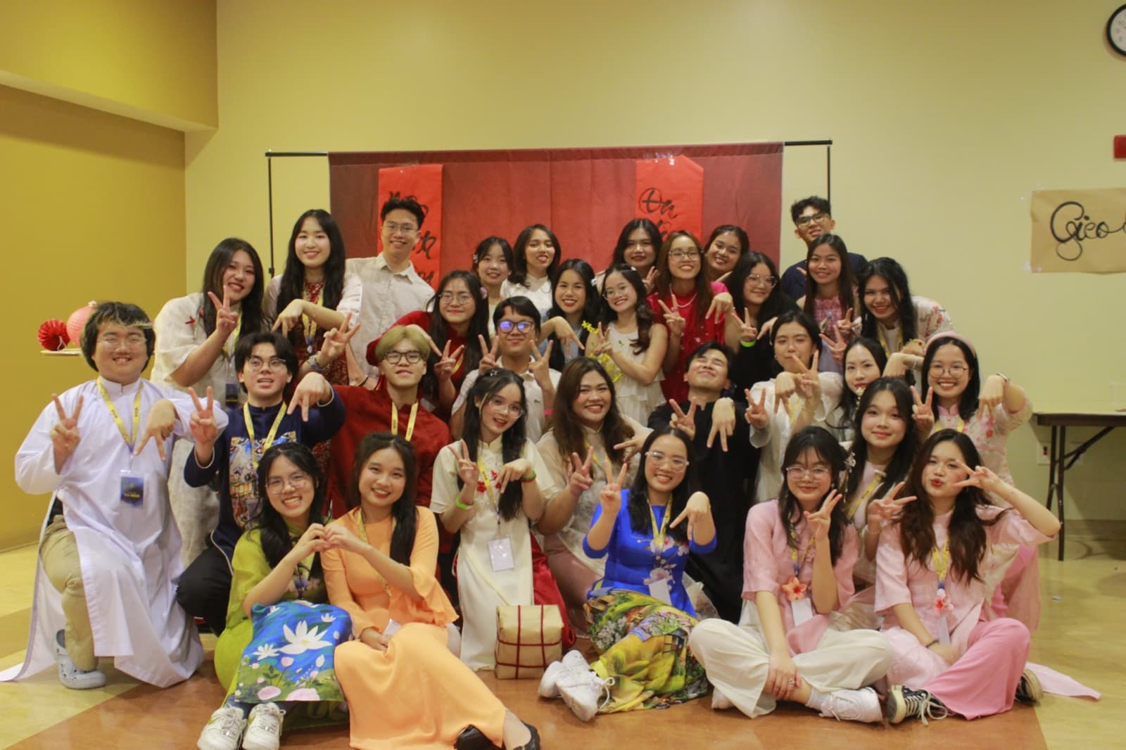 VISA at USF members at a chapter gathering