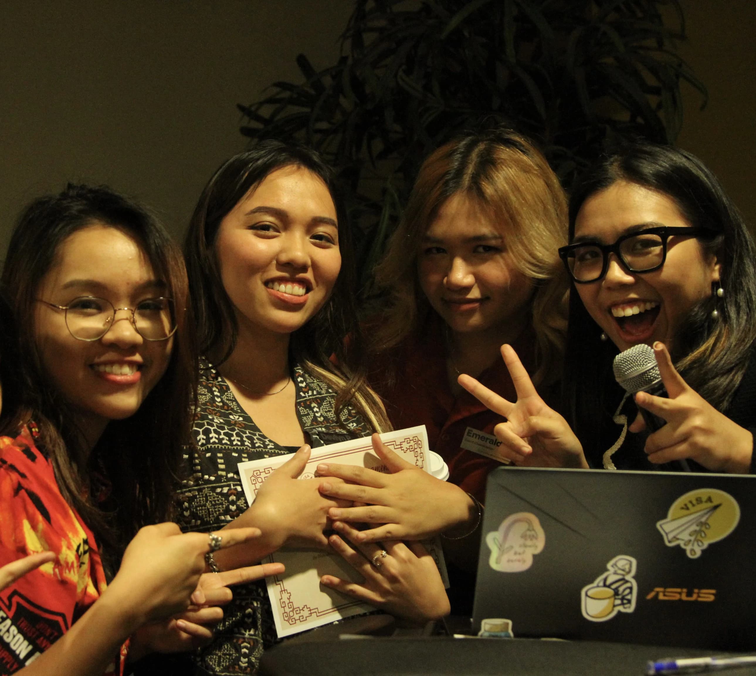 VISA Innovators founders — Devlyn, Hailyn, Linh, and Emerald
